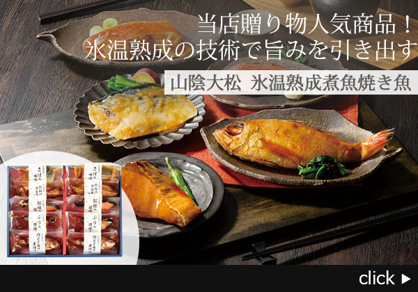 山陰大松 氷温熟成煮魚焼魚ギフトセット10切