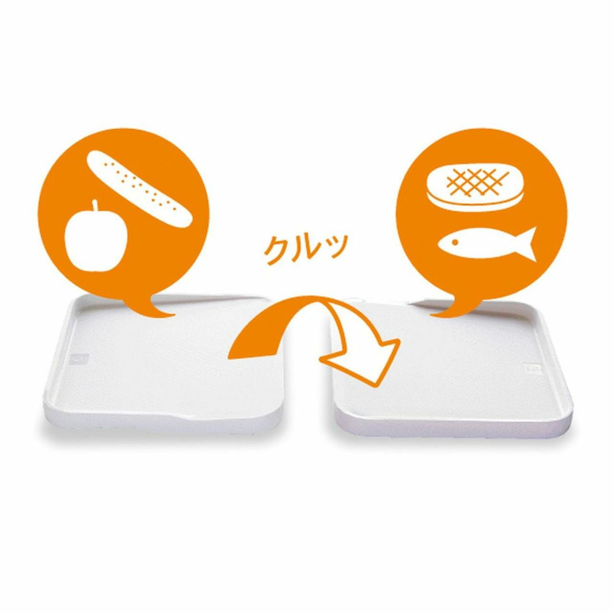 leye レイエ こぼれにくいフチ付きミニまな板の説明画像4