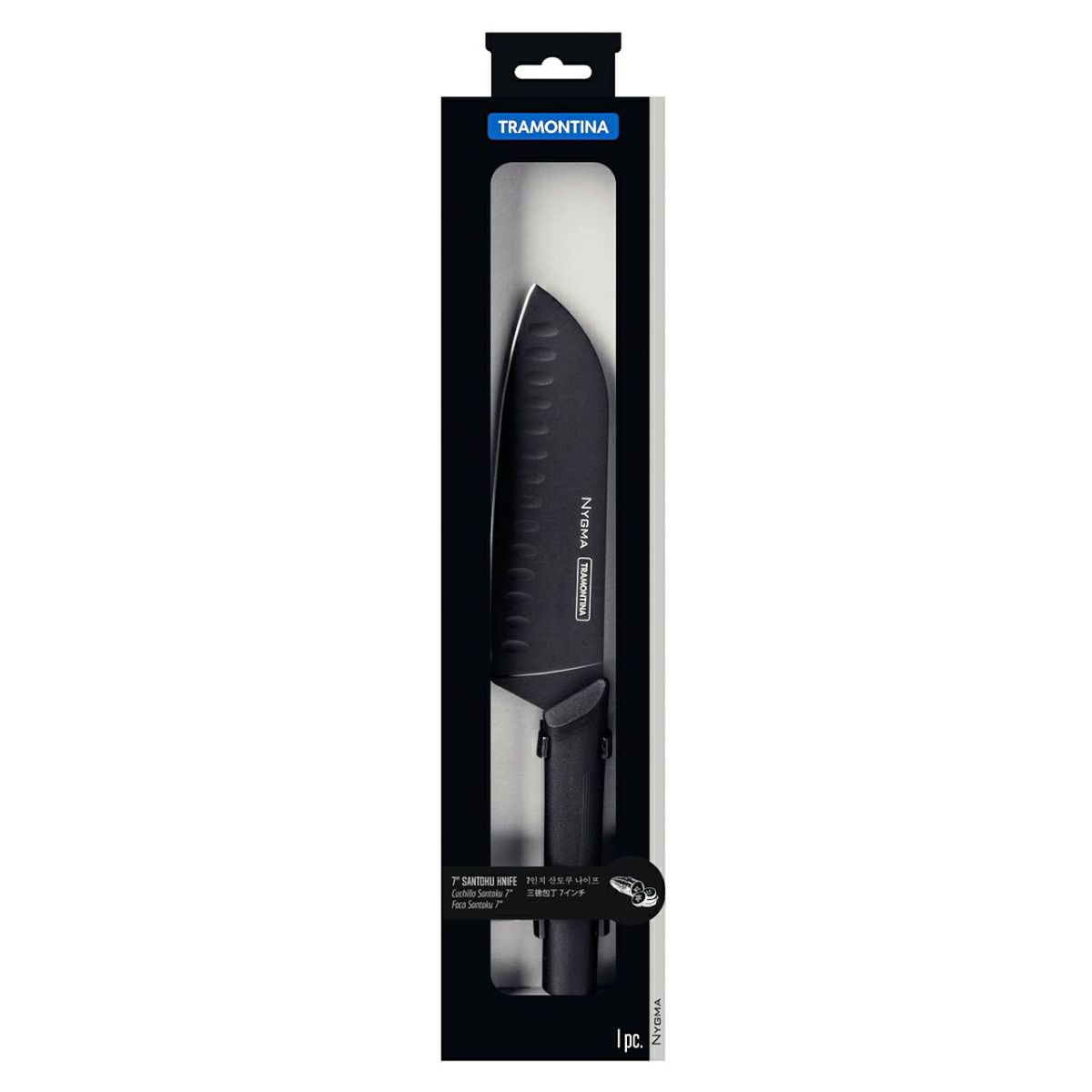 TRAMONTINA トラモンティーナ ニグマ 三徳包丁の説明画像4