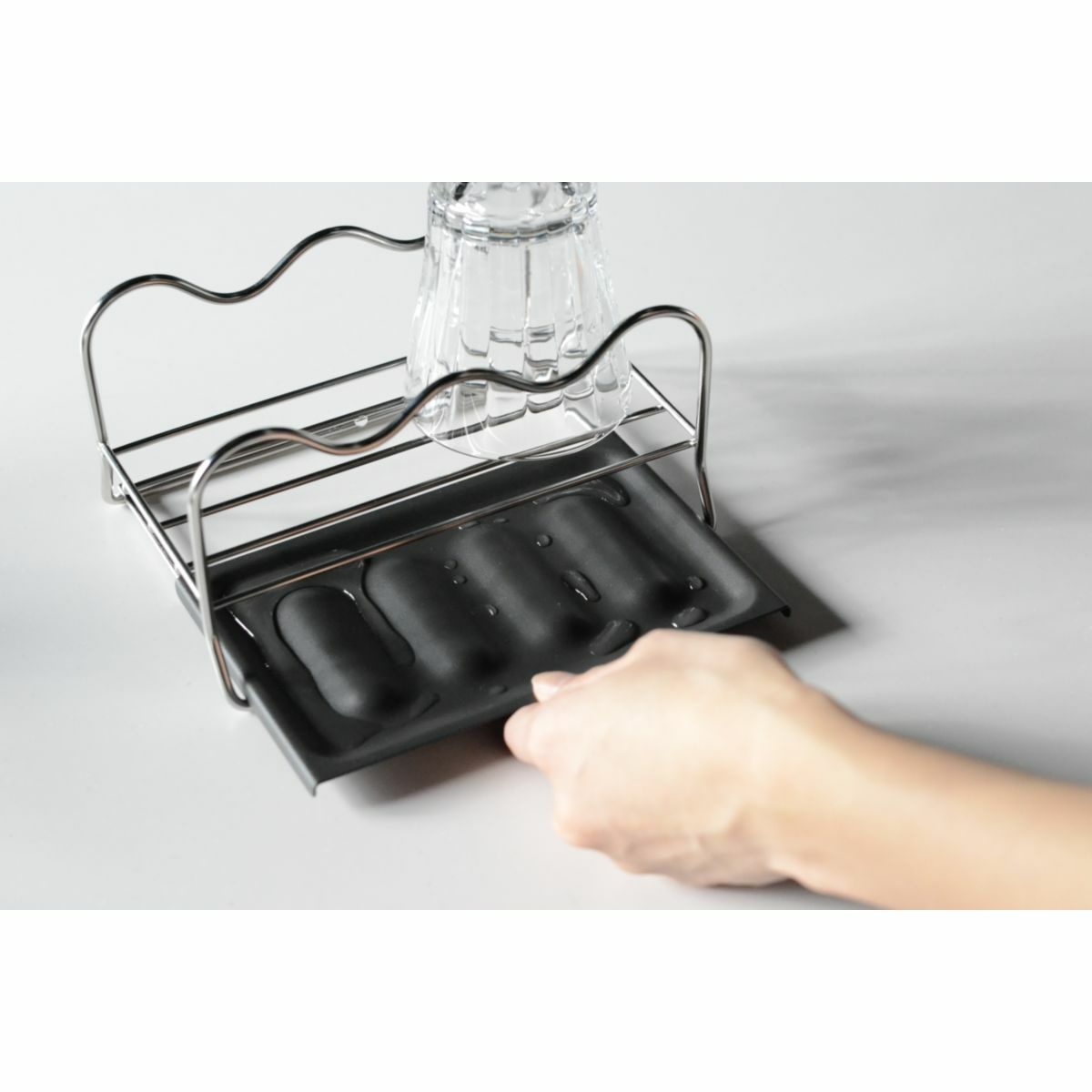 UtaU ウタウ キッチンマルチスタンド カームグレーの説明画像4