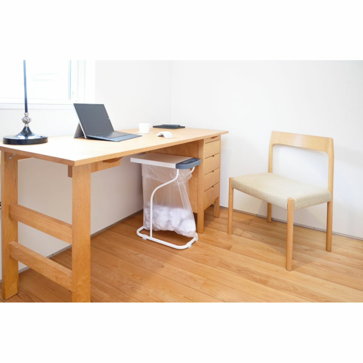 fillete フィレッテ リサイクルスタンド ホワイト×グレーの説明画像5