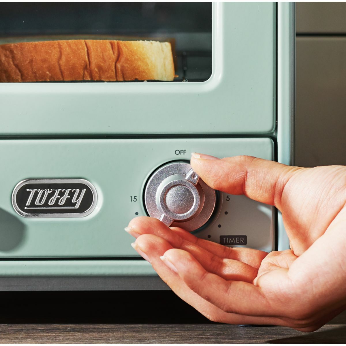 Toffy トフィー オーブントースター ASH WHITEの説明画像5