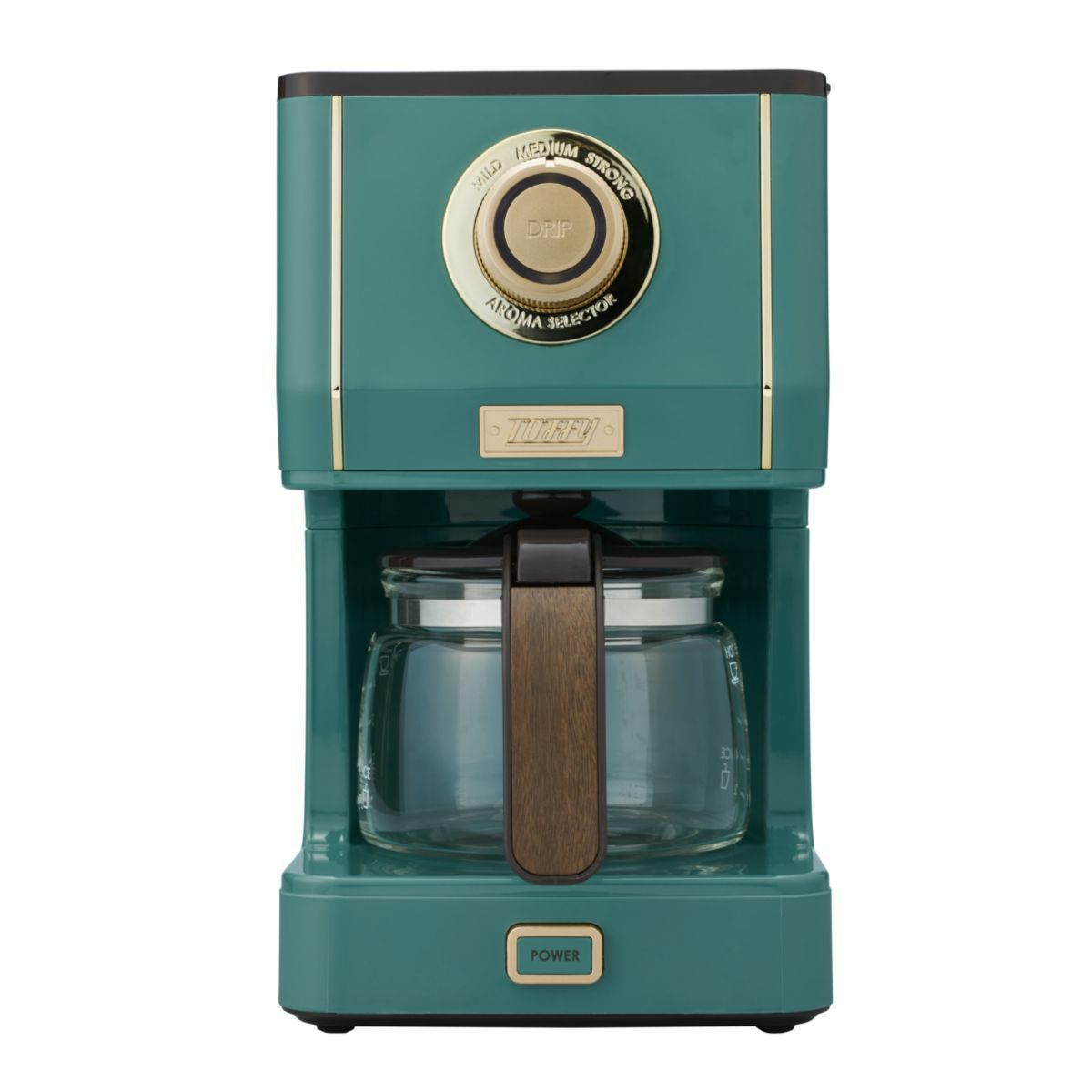 Toffy トフィー アロマドリップコーヒーメーカー SLATE  GREENの説明画像2