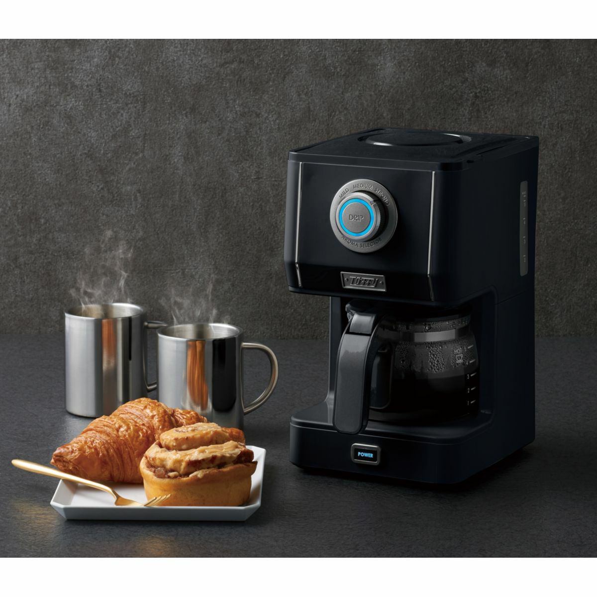 Toffy トフィー アロマドリップコーヒーメーカー RICH BLACKの説明画像3