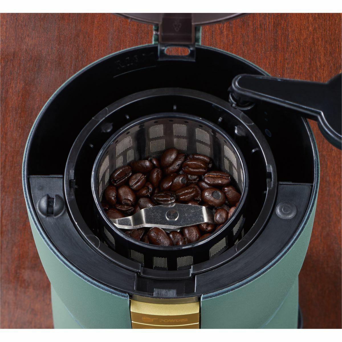 Toffy トフィー 全自動ミル付アロマコーヒーメーカー RICH BLACKの説明画像6