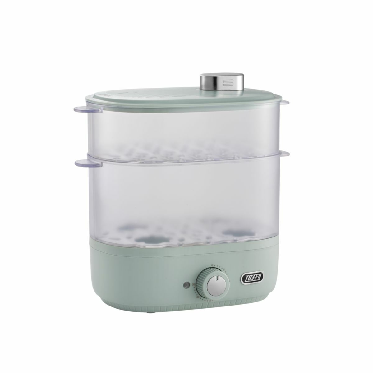 Toffy トフィー コンパクトフードスチーマー PALE AQUAの説明画像2