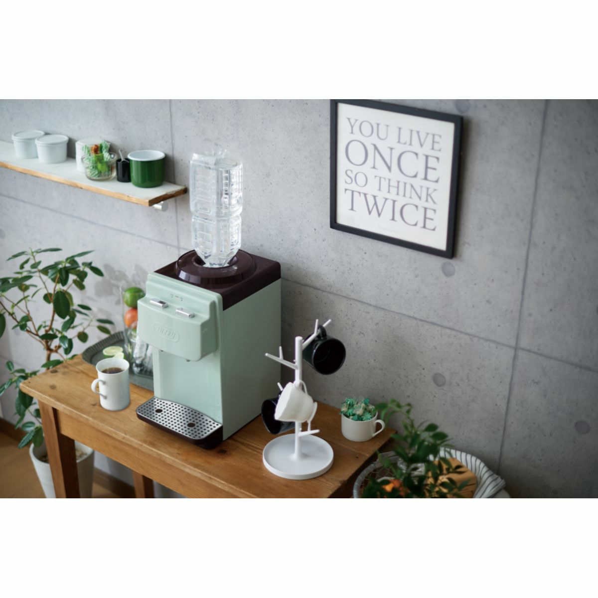 Toffy トフィー ウォーターサーバー （卓上型温冷両用タイプ） PALE AQUAの説明画像15
