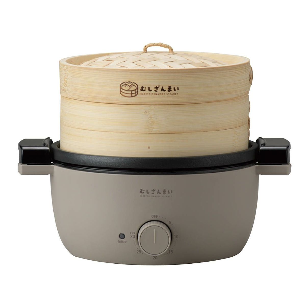 APIX アピックス 電気せいろ蒸し器　むしざんまいの説明画像1