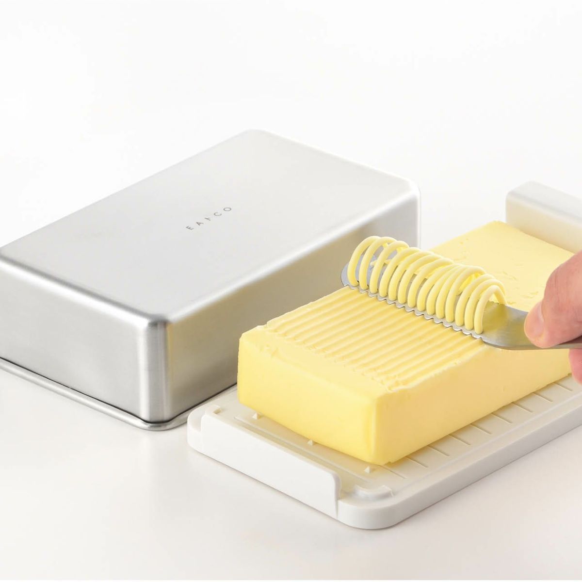 ヨシカワ EAトCO イイトコ Butter case  バターケース コンテナの説明画像5