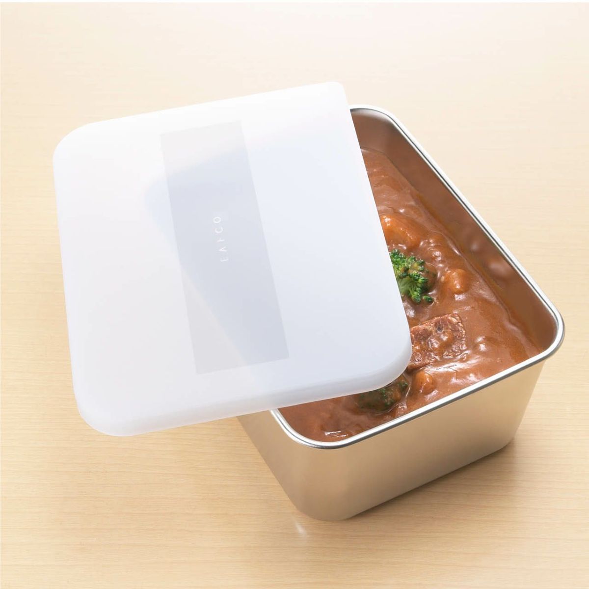 ヨシカワ EAトCO イイトコ Youki ヨウキ フードコンテナ ホワイト/650ｍｌの説明画像2