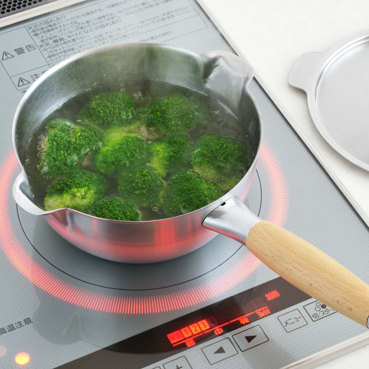 ヨシカワ aikata アイカタ 両口ステンレス 雪平鍋 18cmの説明画像4