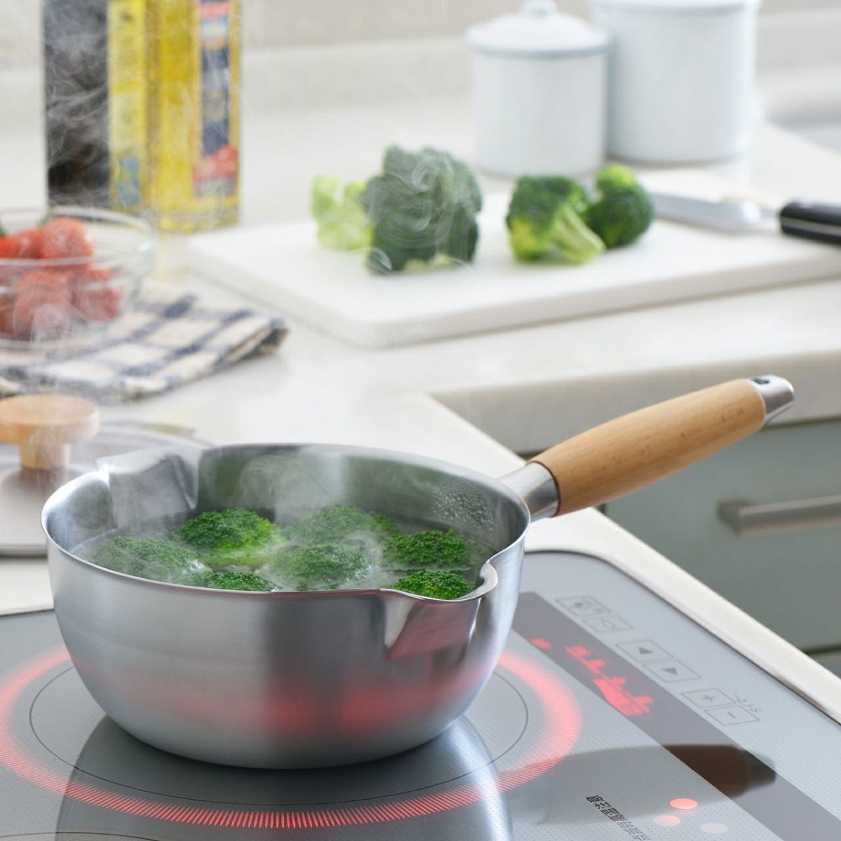 ヨシカワ aikata アイカタ 両口ステンレス 雪平鍋 18cmの説明画像6