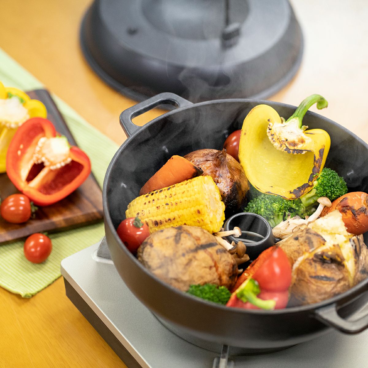 IKENAGA 池永鉄工 焼きいも鍋 新いも太郎の説明画像4