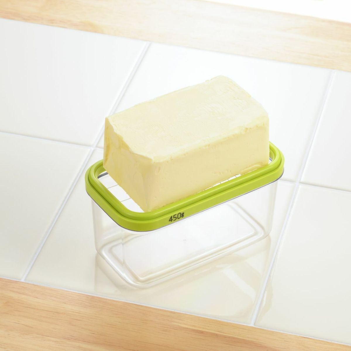 ヨシカワ 保存ができるバターカッター （～450gまで対応）の説明画像2