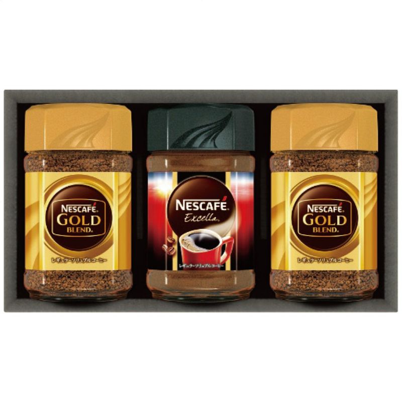 Nestle ネスレ ネスカフェ プレミアムレギュラーソリュブルコーヒーギフトセット N20-VAの説明画像1