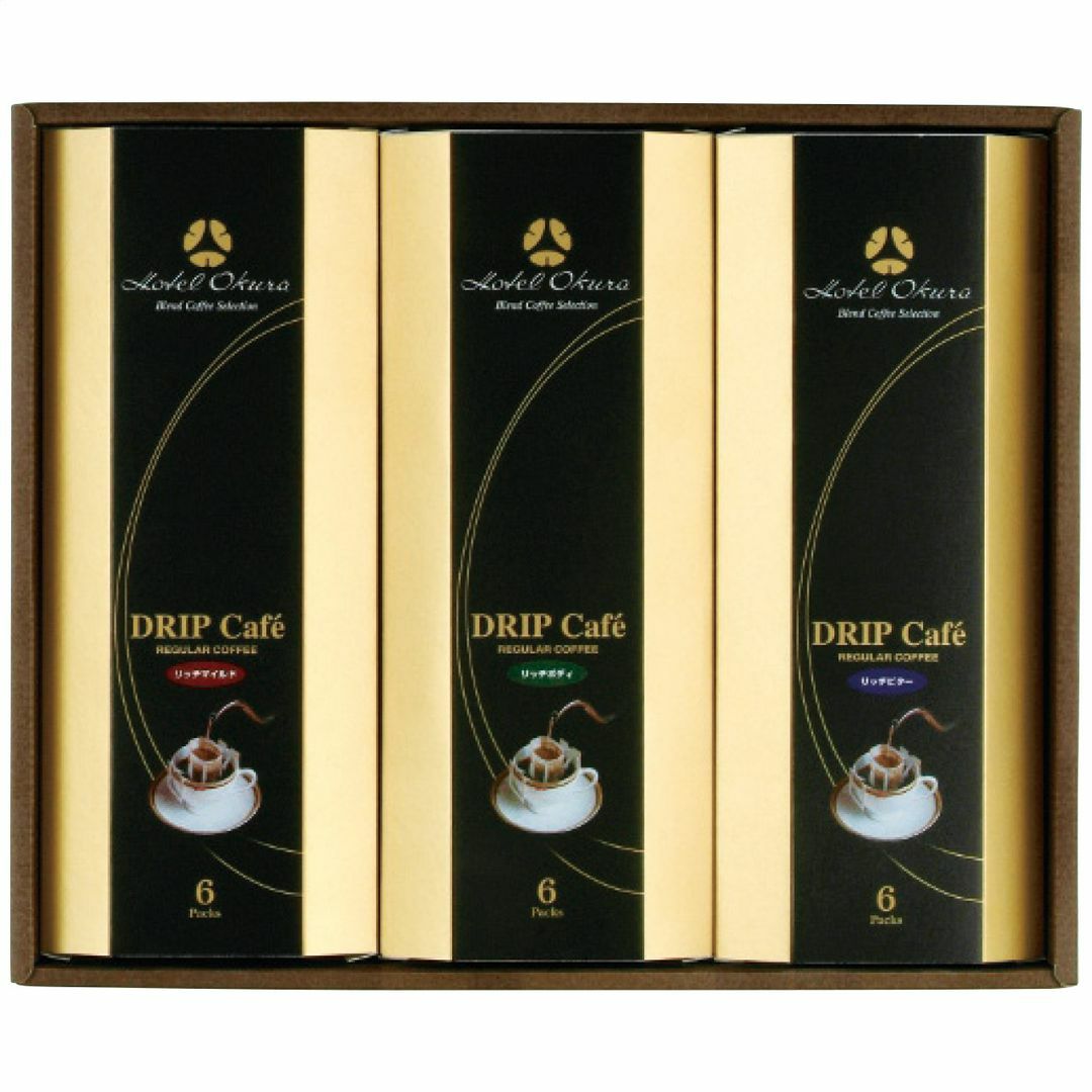 ホテルオークラ オリジナルドリップ珈琲セット HO-30Mの説明画像2