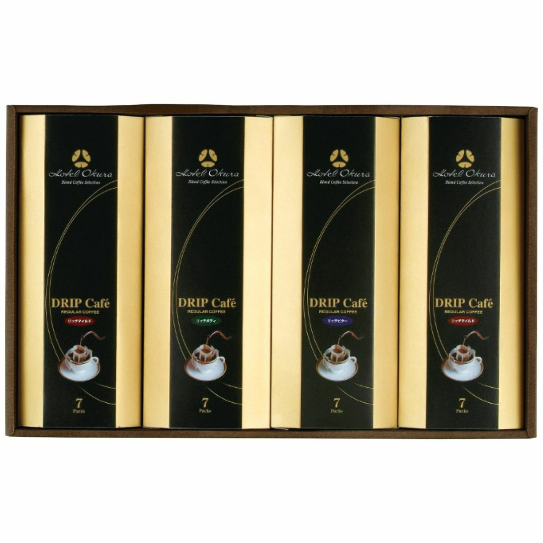 ホテルオークラ オリジナルドリップ珈琲セット HO-50Mの説明画像2