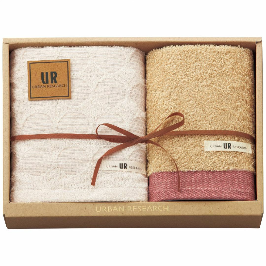 URBAN RESEARCH アーバンリサーチ フェイス・ウォッシュタオルセット レッドの説明画像2