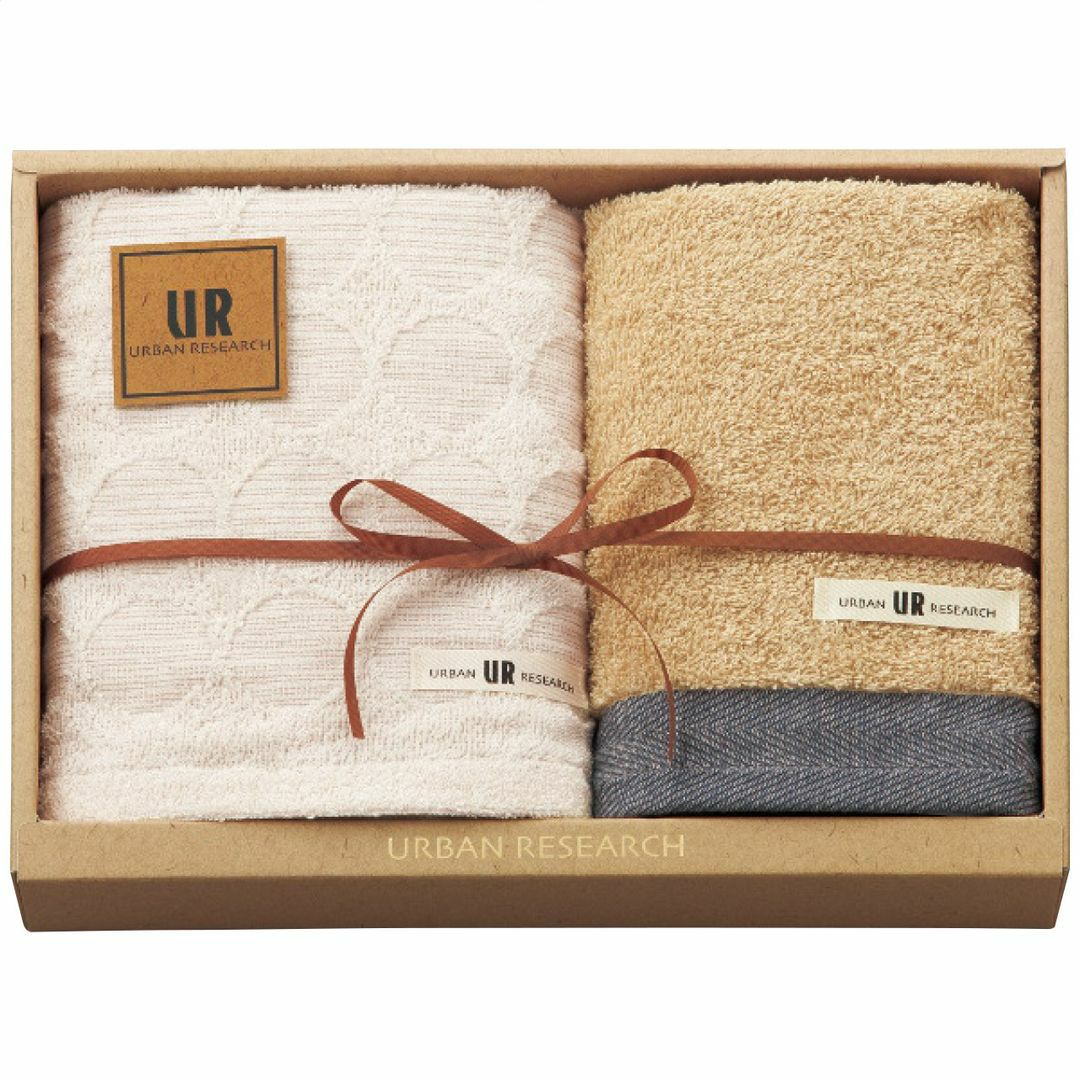 URBAN RESEARCH アーバンリサーチ フェイス・ウォッシュタオルセット ブルーの説明画像2