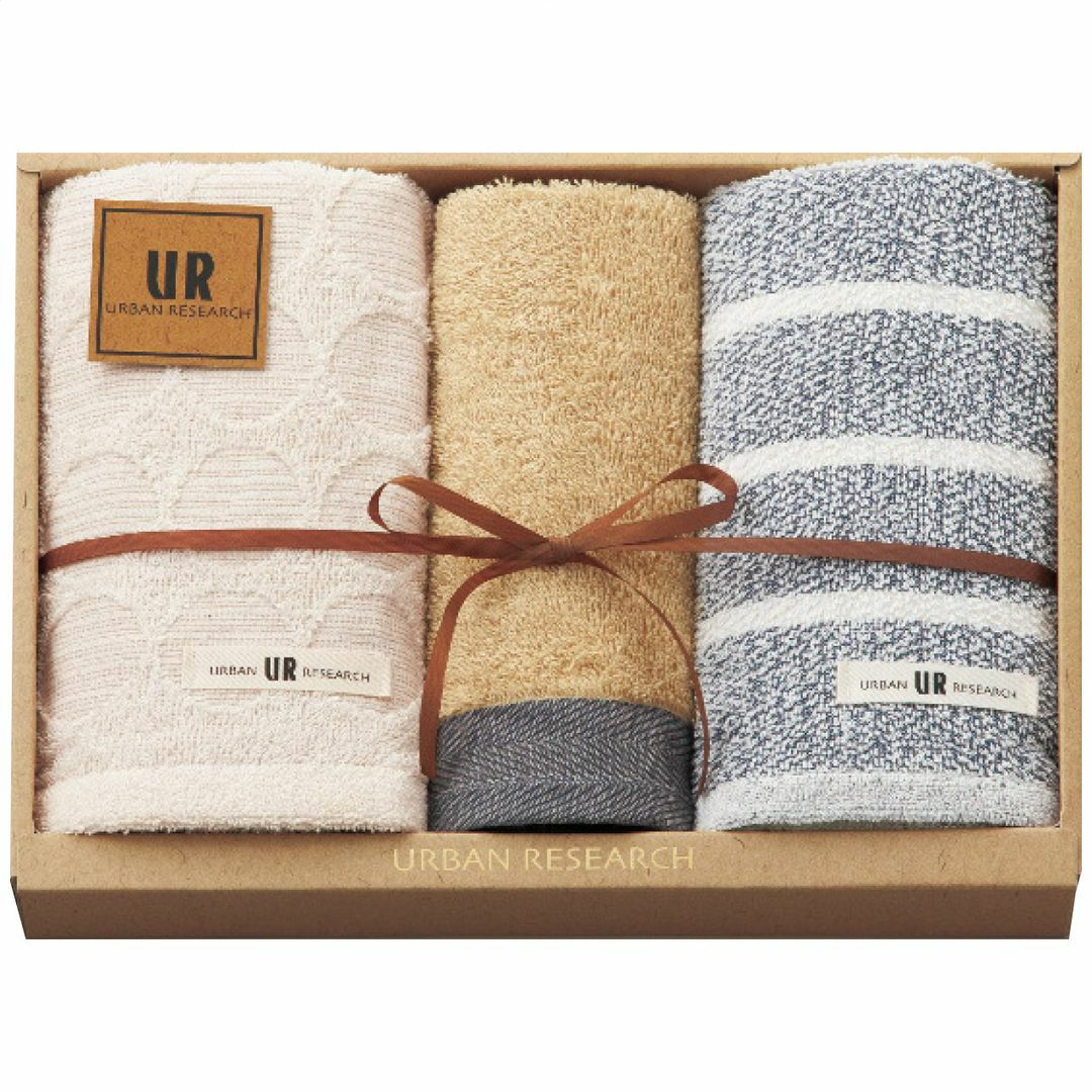 URBAN RESEARCH アーバンリサーチ フェイス・ウォッシュタオルセット ブルーの説明画像2