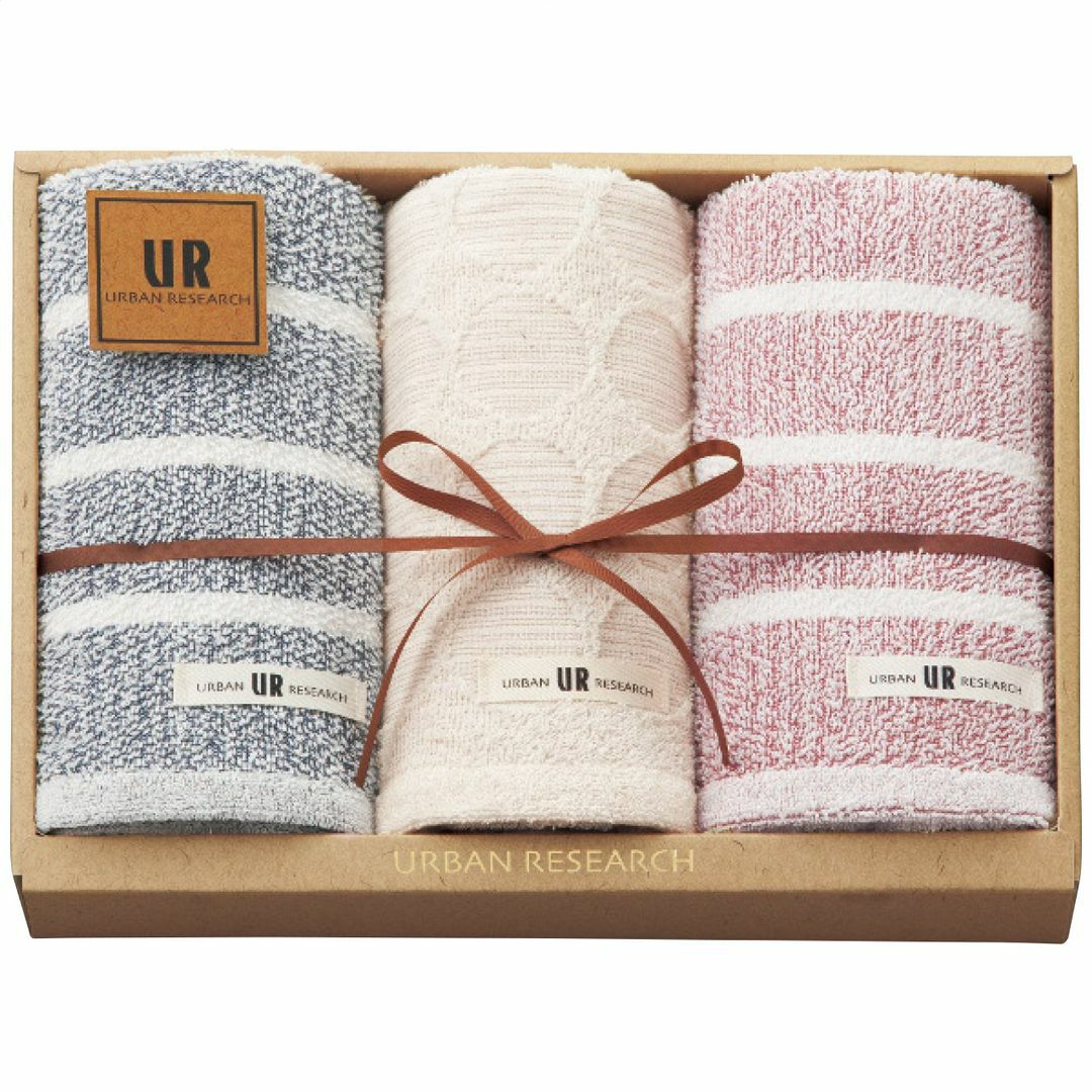 URBAN RESEARCH アーバンリサーチ フェイスタオル3枚セットの説明画像2