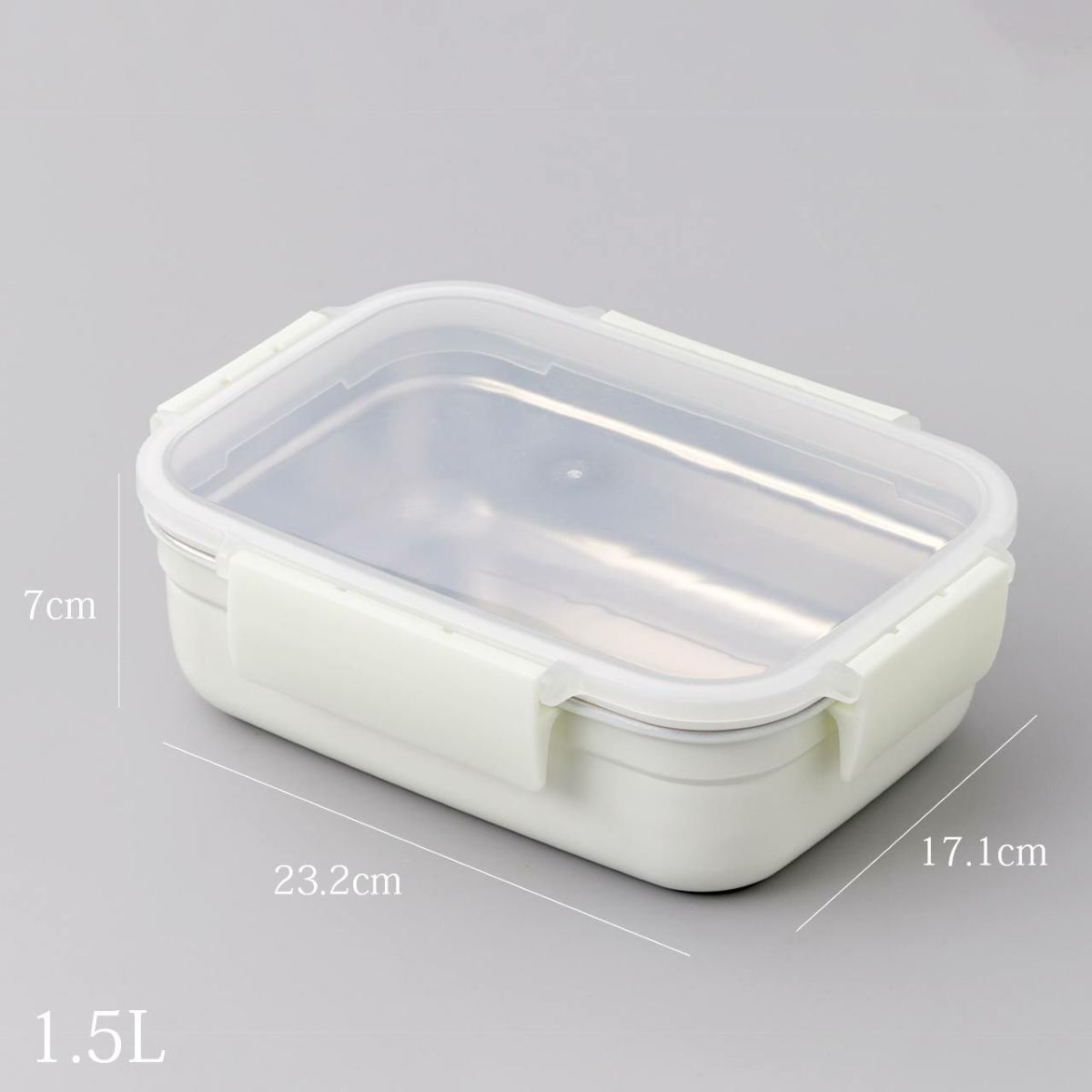 KUKUNA KITCHEN ククナキッチン MEAL BOX ステンレス保存容器1.5L 1個の説明画像25