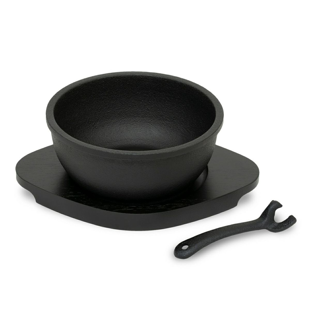 IKENAGA 池永鉄工 ビビンバ鍋 木台付 18cmの説明画像1