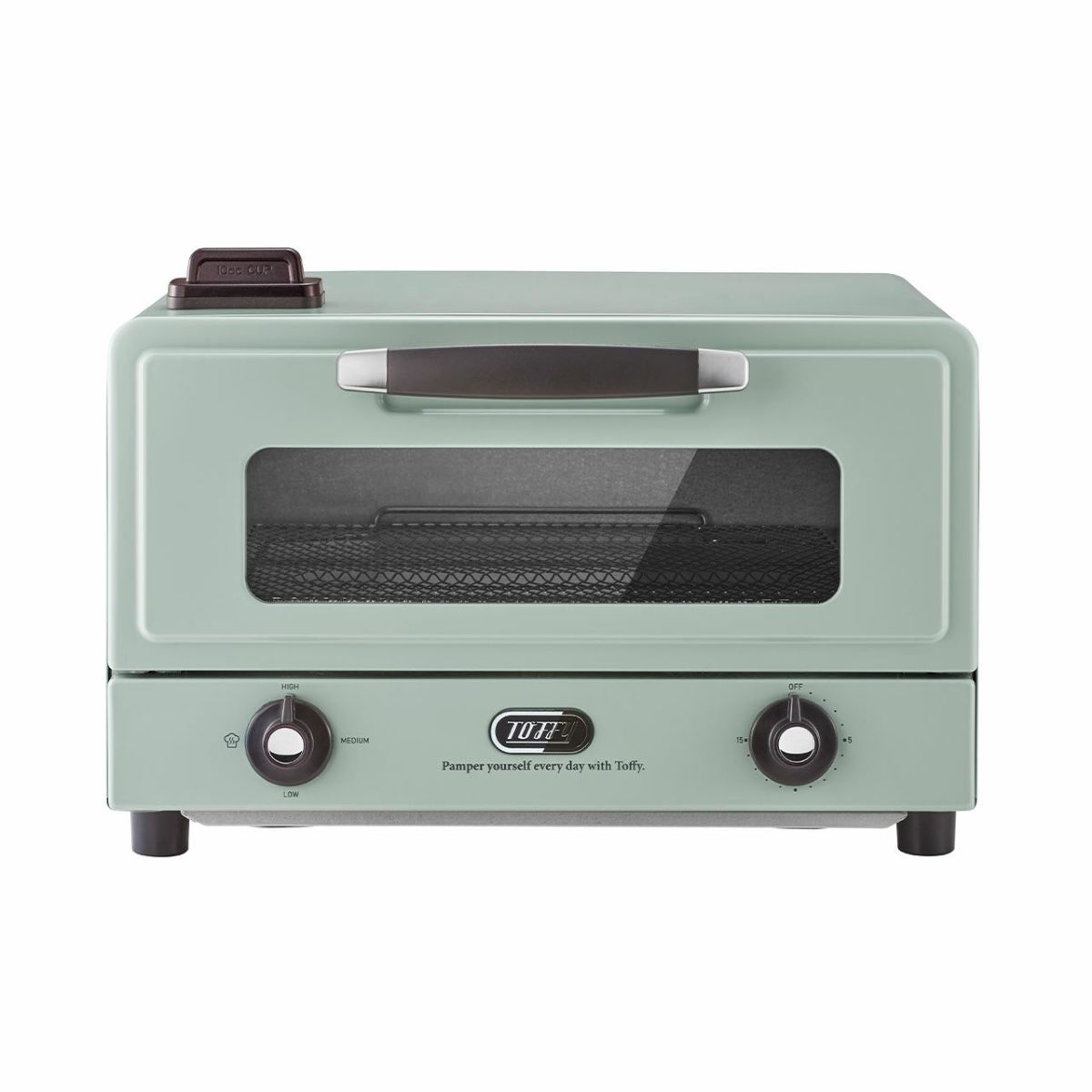 Toffy トフィー 遠赤スチームトースター PALE AQUAの説明画像1