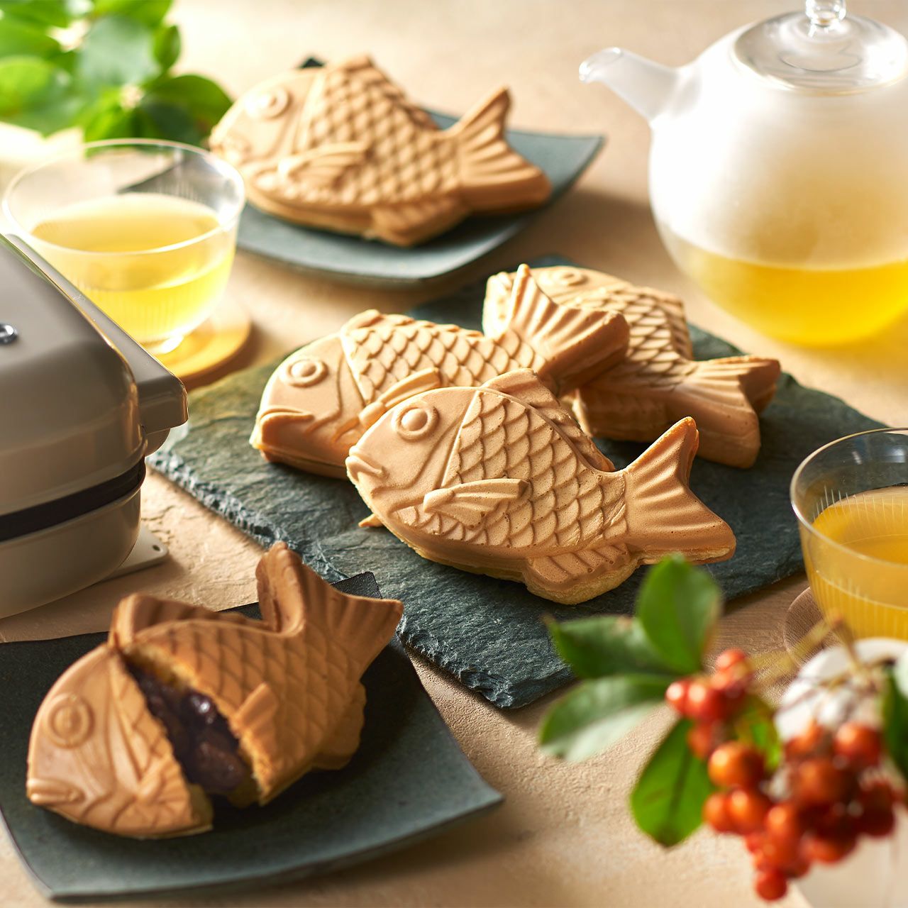 トフィー ハーフホットサンドメーカー用たい焼きプレート|《公式