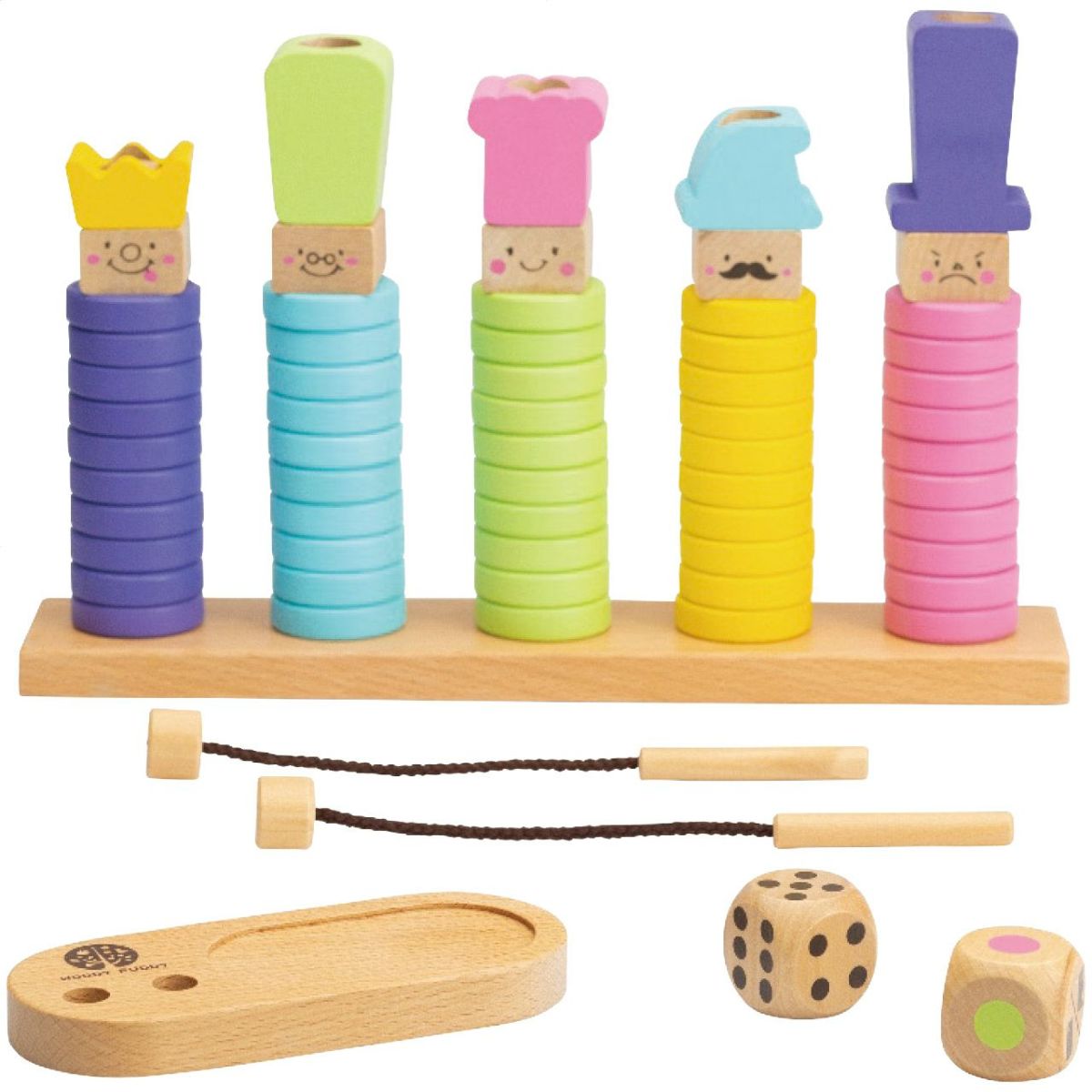 WOODY PUDDY ウッディプッディ はじめてのつみき つみきの王国の説明画像1