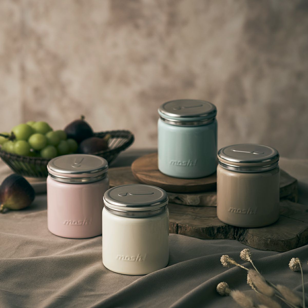 mosh! モッシュ！ フードポット 300ml ストロベリーの説明画像9