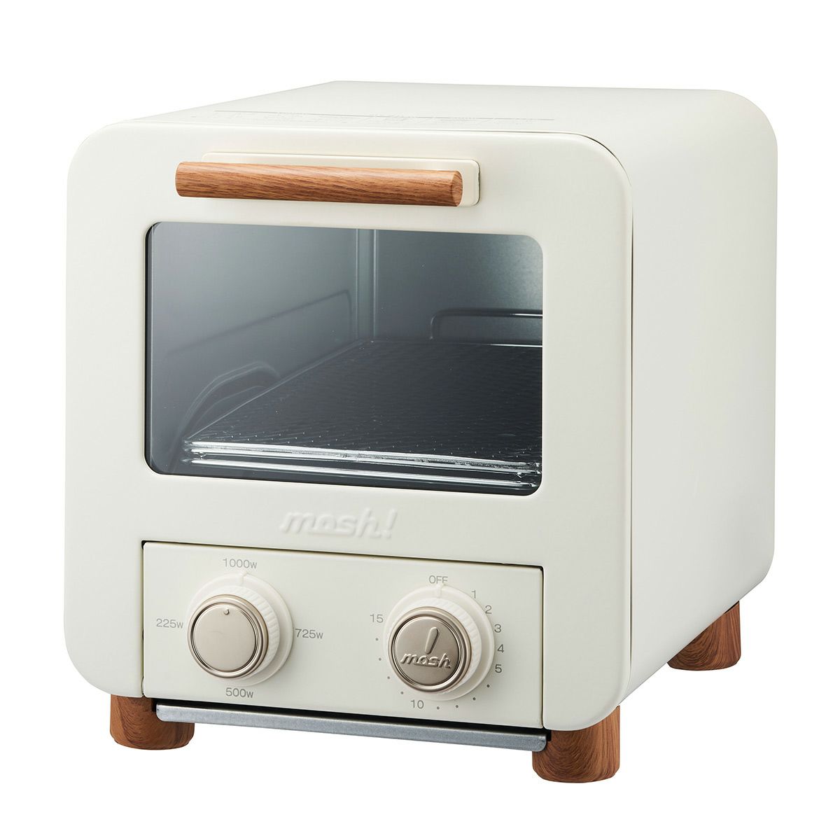 mosh! モッシュ！ オーブントースター アイボリーの説明画像3