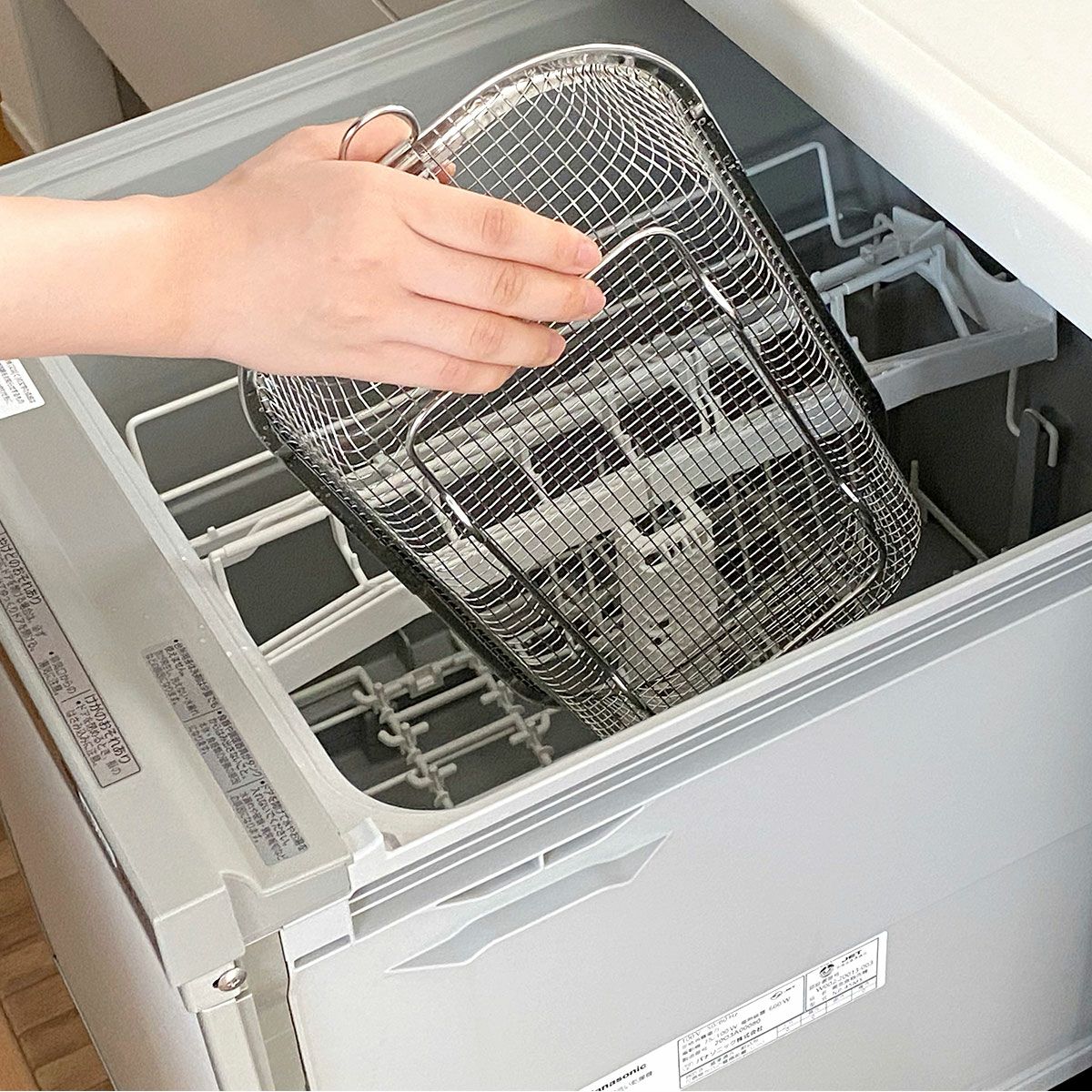 BWS SELECTION すっきり暮らす水切りかご 浅型の説明画像9