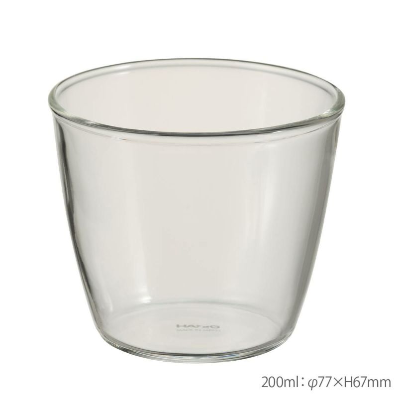HARIO ハリオ 耐熱ガラス製プリンカップ 200ml (口径約7cm) ×6個セットの説明画像1