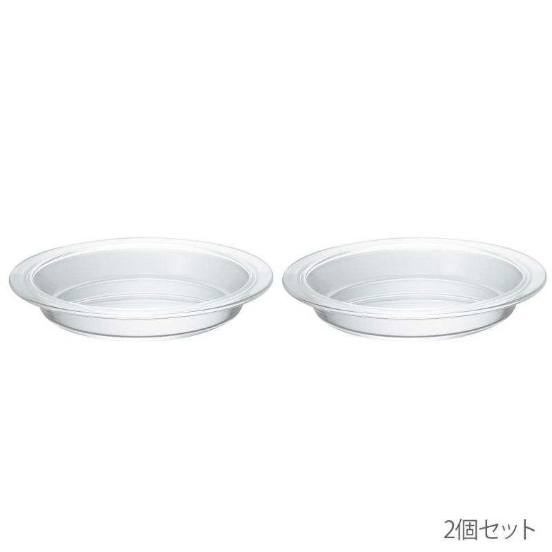 HARIO ハリオ 耐熱ガラス製グラタン皿(600ml･幅約21cm) 2個セット ×12個セットの説明画像1
