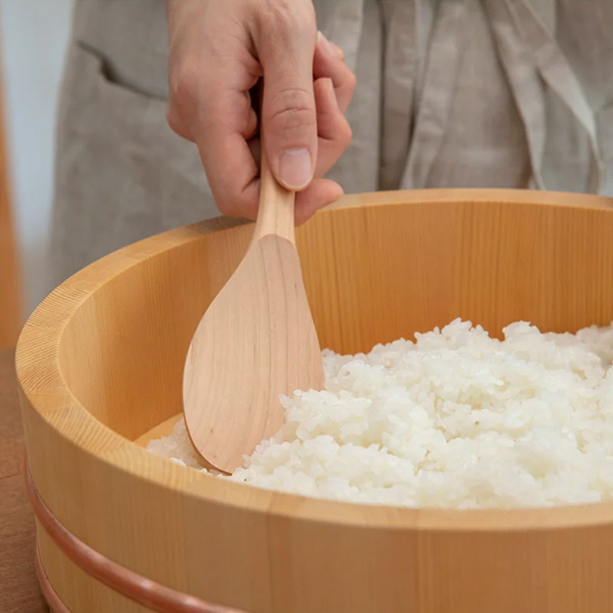 梅沢木材工芸社 木曽さわら 飯台 5合用の説明画像9