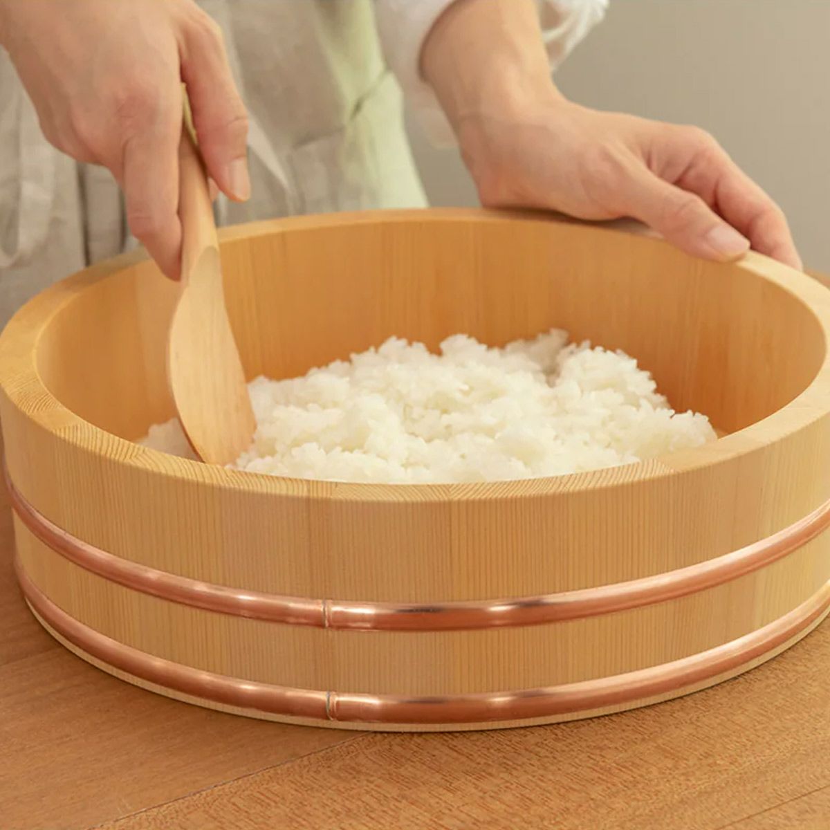 梅沢木材工芸社 木曽さわら 飯台 7合用の説明画像8