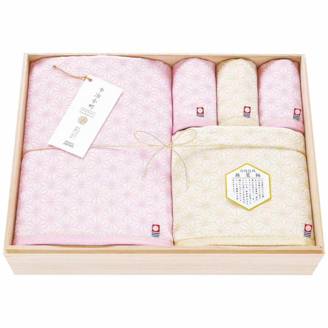 今治小町 麻葉つなぎ タオルセットの説明画像2