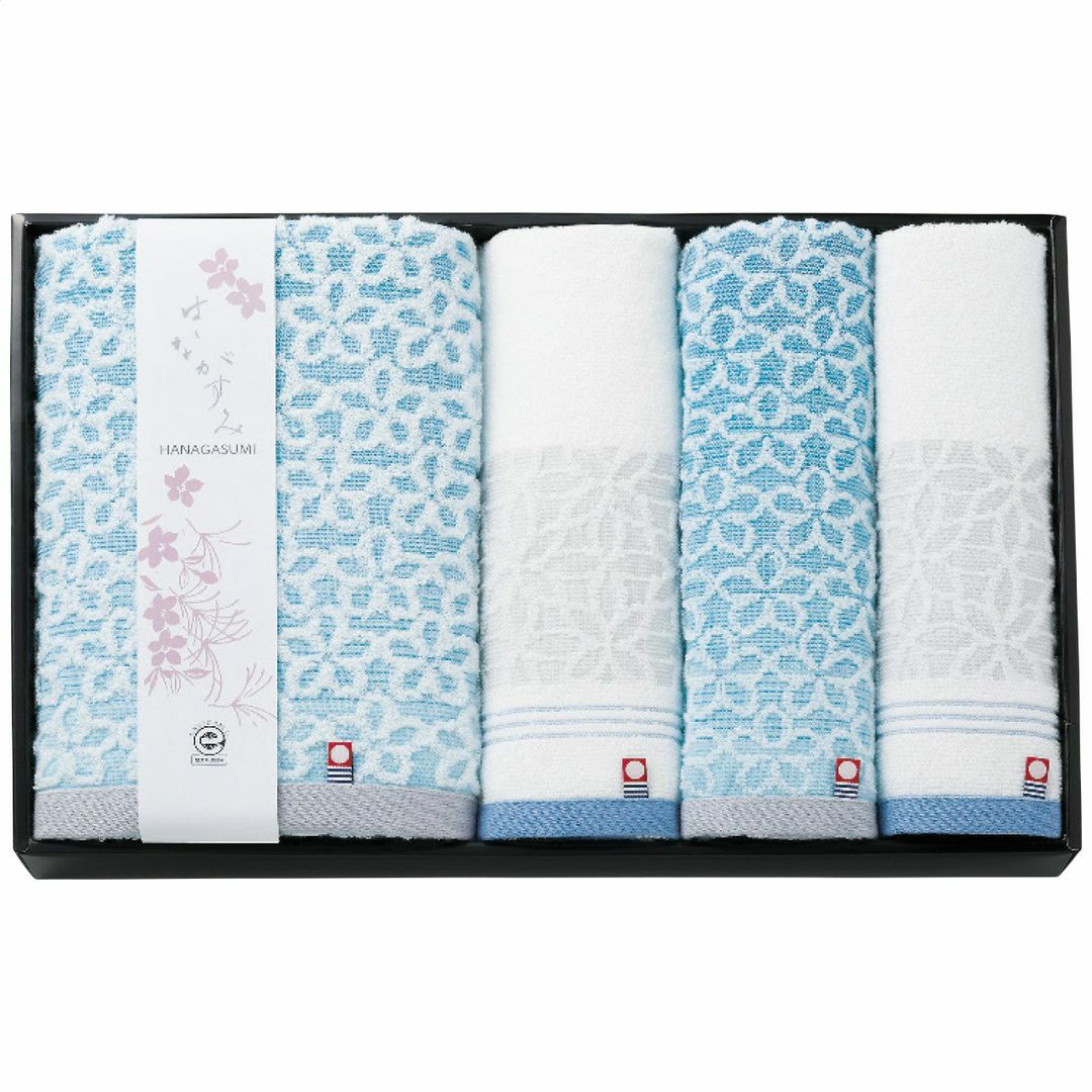 apide はながすみ タオルセットブルーの説明画像2