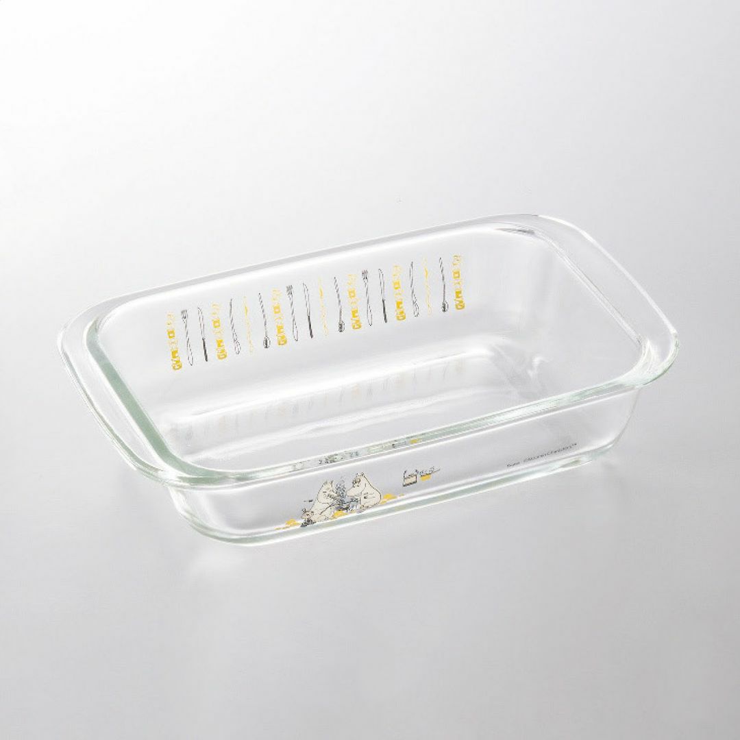 スケーター オーブン耐熱ガラス皿700mlムーミンの説明画像2