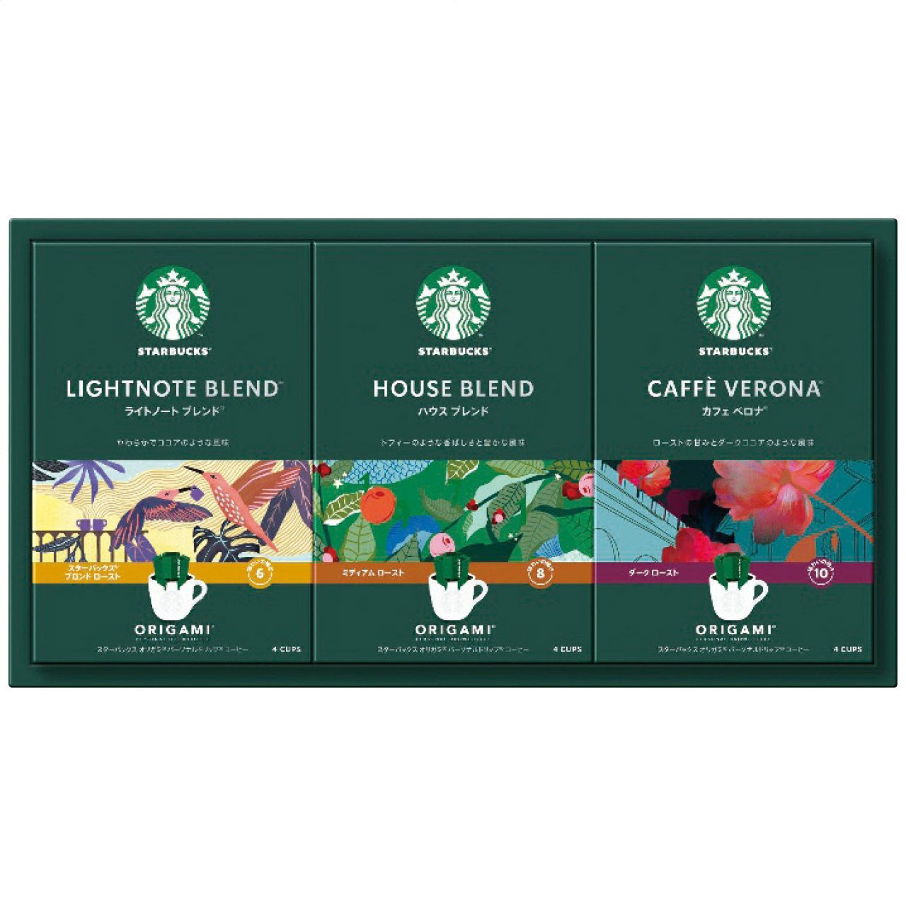 スターバックス オリガミパーソナルドリップコーヒーギフトの説明画像2