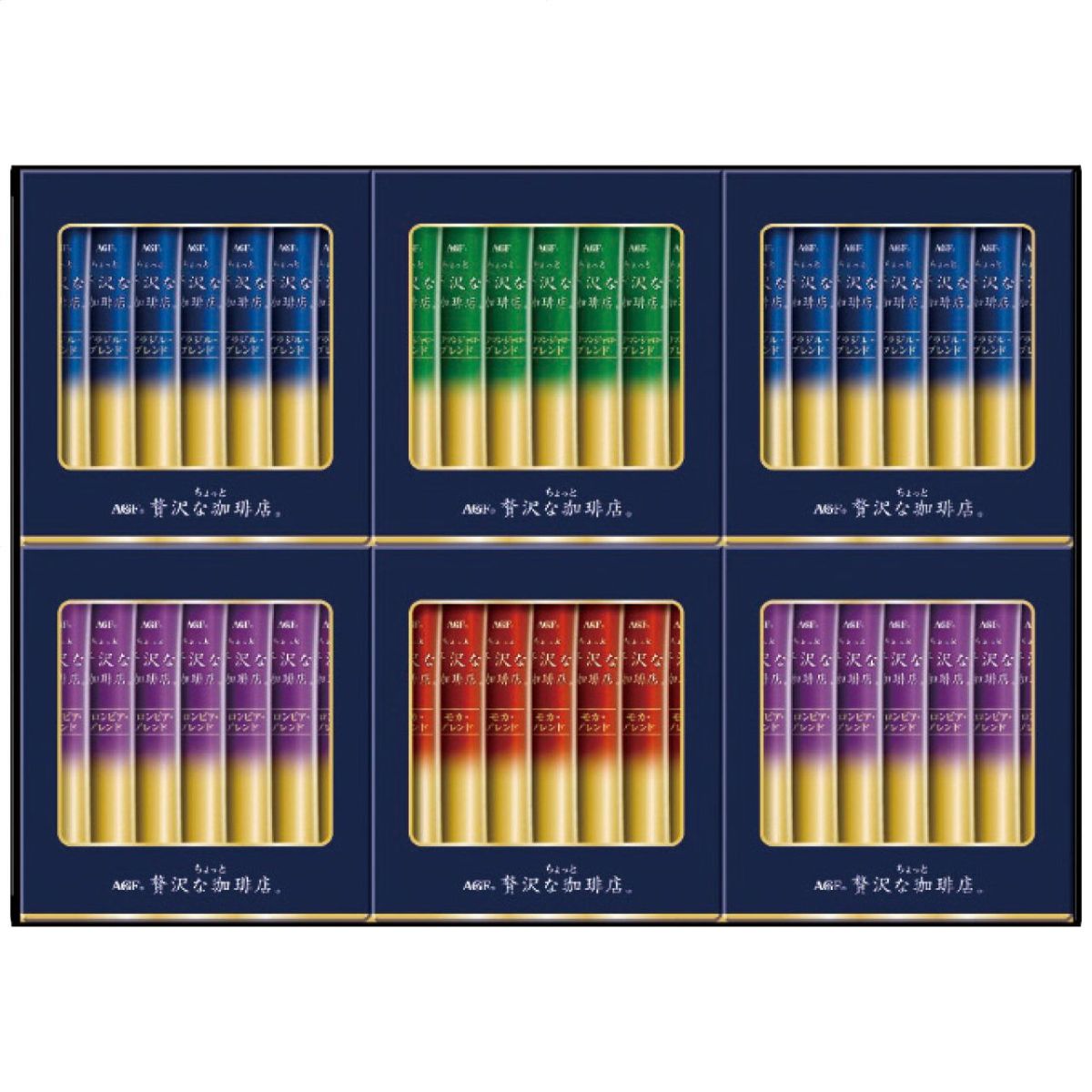 AGF ちょっと贅沢な珈琲店スティックブラックギフトの説明画像2