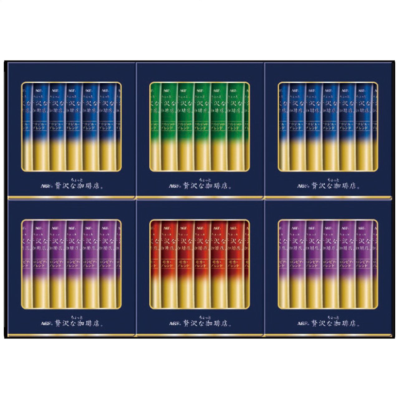 AGF ちょっと贅沢な珈琲店スティックブラックギフトの説明画像2