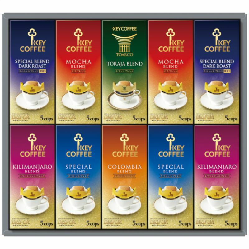 キーコーヒー ドリップオン・レギュラーコーヒーギフトの説明画像1