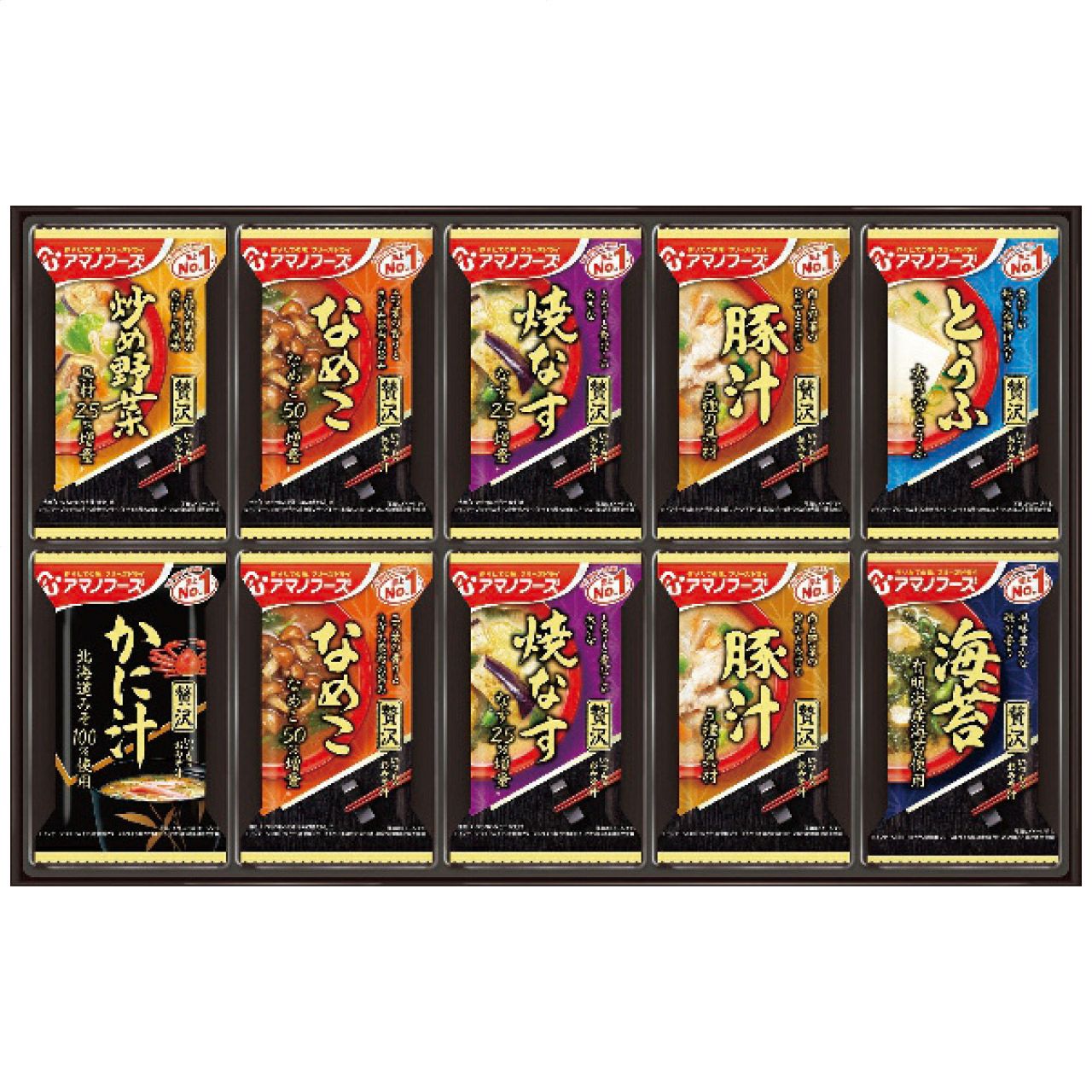 0 アマノフーズ おみそ汁贅沢ギフトの説明画像2