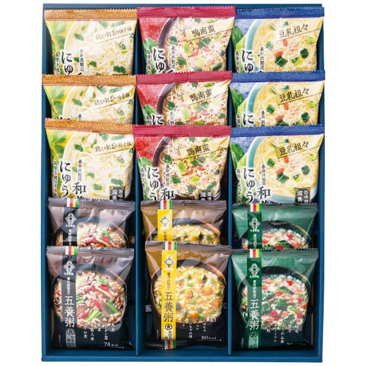 養命酒製造 和養生にゅうめん3種と五養粥3種15食セットの説明画像2