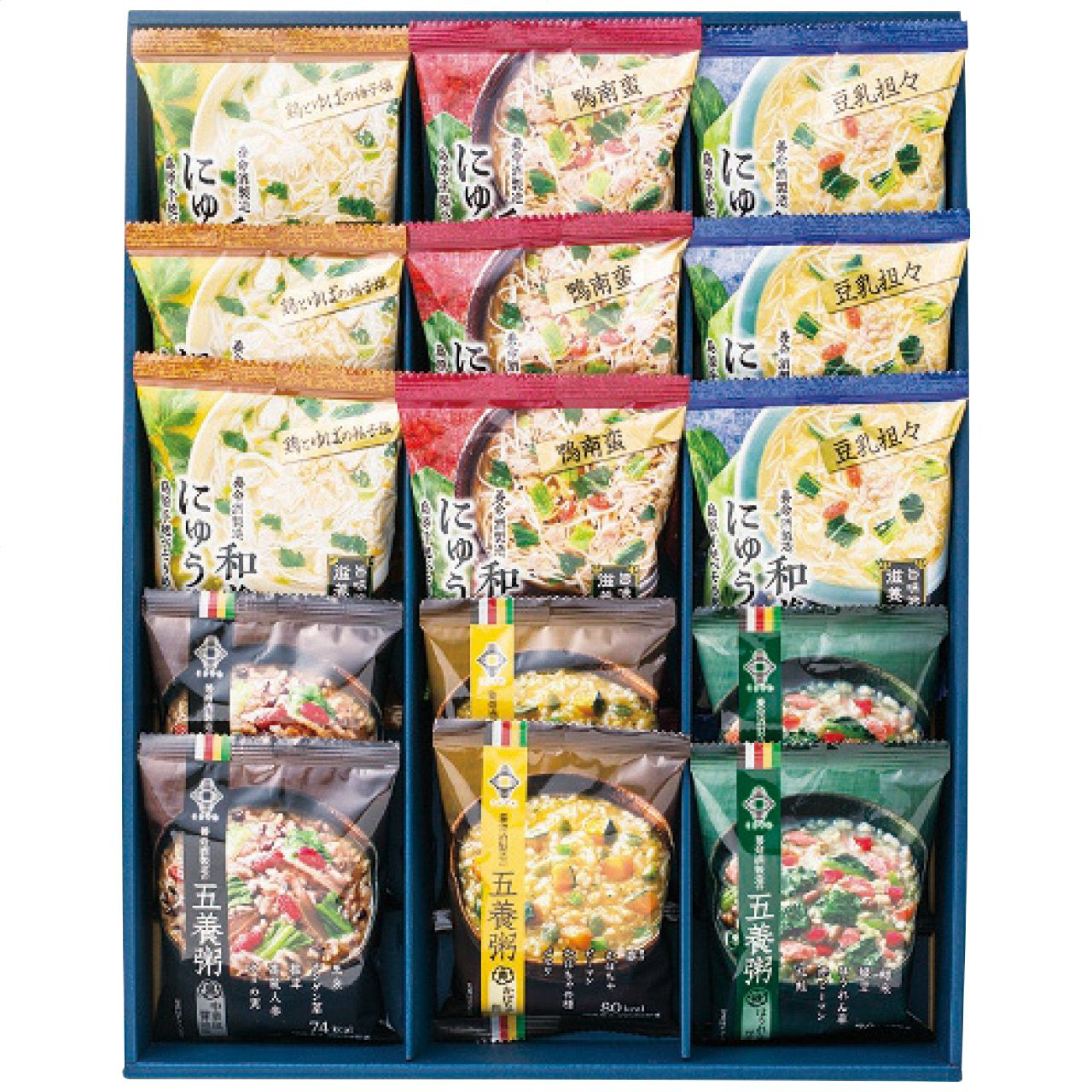 養命酒製造 和養生にゅうめん3種と五養粥3種15食セットの説明画像2