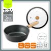 【ポイント5倍】TI:DA ティーダ チタン＆ダイヤモンドWコーティング マルチパン 24cm フタ付の説明画像1