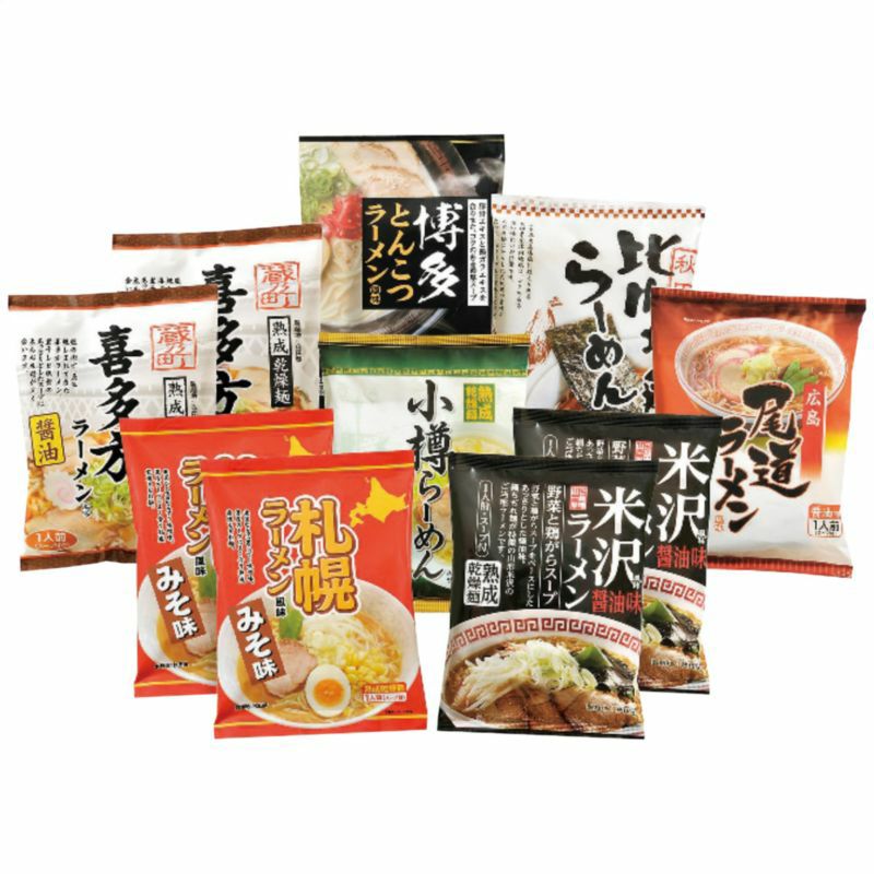 ご当地ラーメン味くらべ １０食の説明画像1