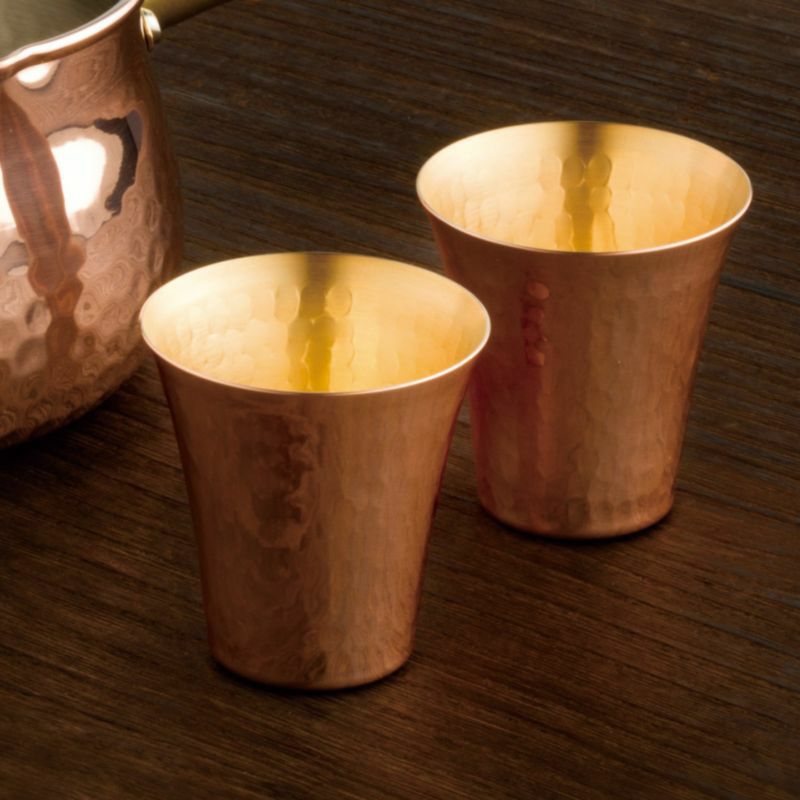 食楽工房 純銅 冷酒カップ２個組の説明画像1